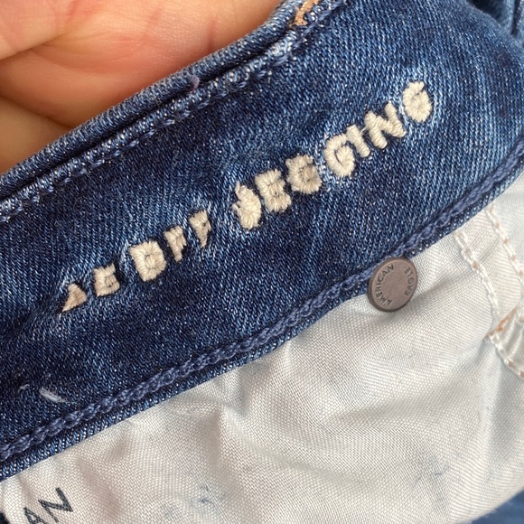 American Eagle Outfitters Women's Jeggings in Medium Blue - Picture 4 of 12